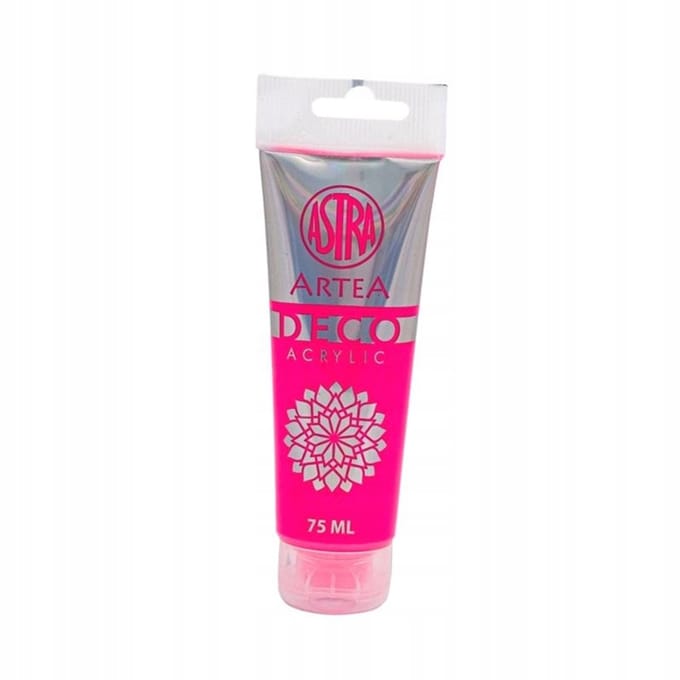 Astra Deco Neon Rose Acrylverf 75ml - Levendige Kleur