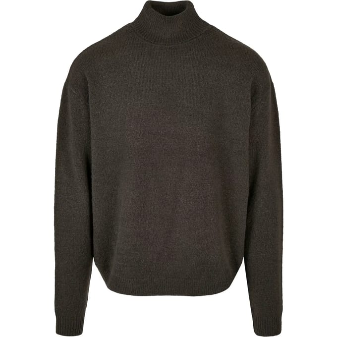 Urban Classics - Oversized Roll Neck Sweater/trui - XL - Grijs
