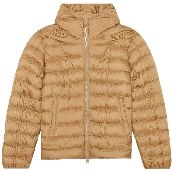 Diesel Effen capuchonjas heren (Bruin)