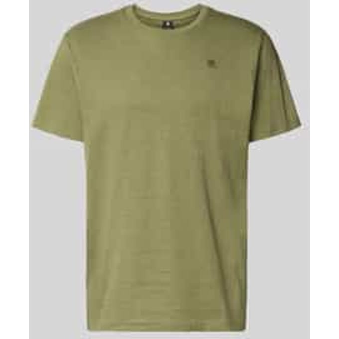 Regular fit t-shirt van puur katoen