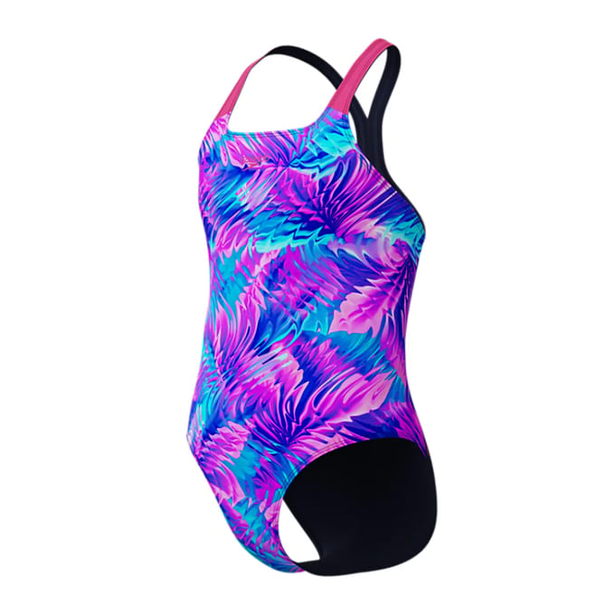 1-delig meisjes zwempak Speedo Print Power