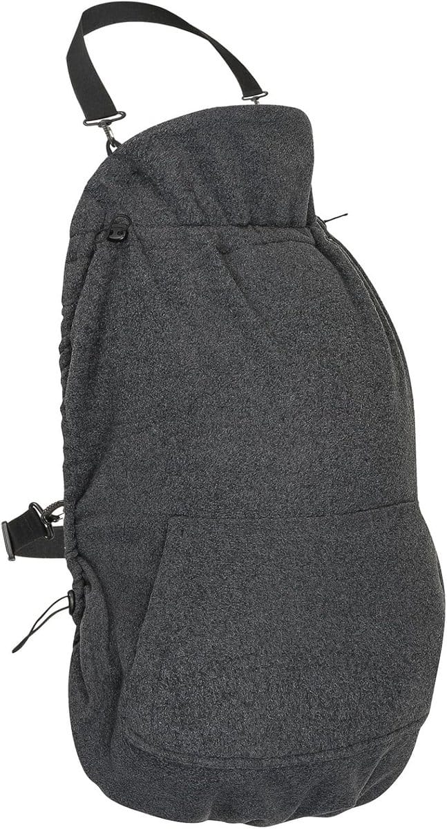 Fleece Cover voor Babydrager en Draagdoek - Antraciet