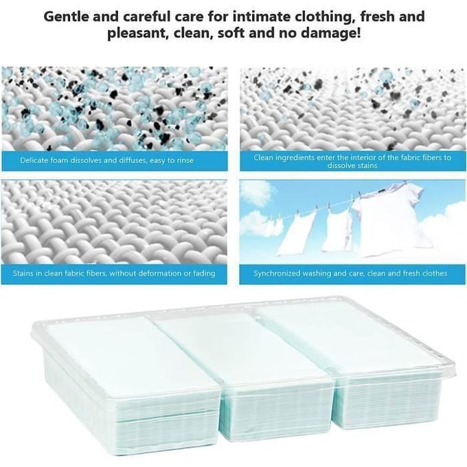 9000pcs Comprimés de capsules de détergent feuille de la bande de taches de linge pour voyages à domicile Multicolore LESSIVE