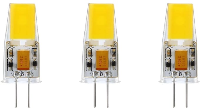 SPL G4 LED Lamp 2W Dimbaar - Warm Wit - 260lm - T12 - 3 Stuks