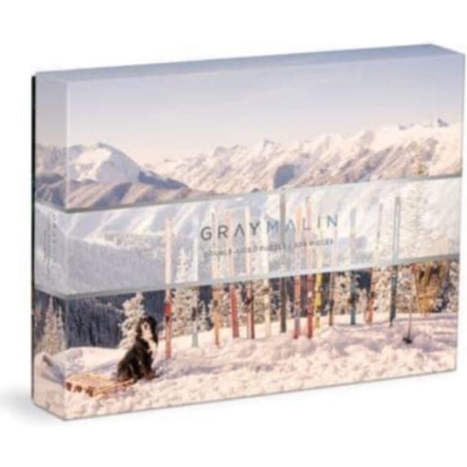 Gray Malin The Winter Holiday 500 Piece Double Sided Puzzle - Galison