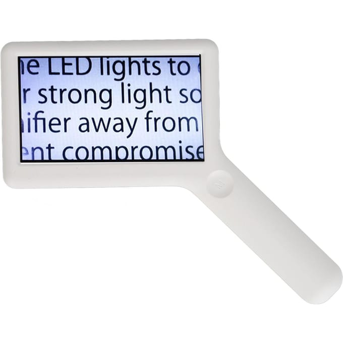 Handheld Leesloep 3510X 1MP 6 Lichtchips USB Oplaadbaar Leesloep voor Senioren