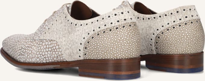 Floris Van Bommel Sfm-30361 De Stapper Nette schoenen - Veterschoenen - Heren - Beige - Maat 41⅓