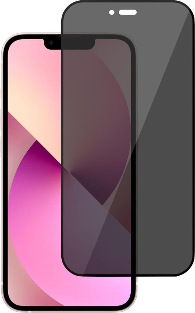 Geschikt voor iPhone 13 Mini Screenprotector - Privacy - Beschermglas Geschikt voor iPhone 13 Mini Screenprotector Glas