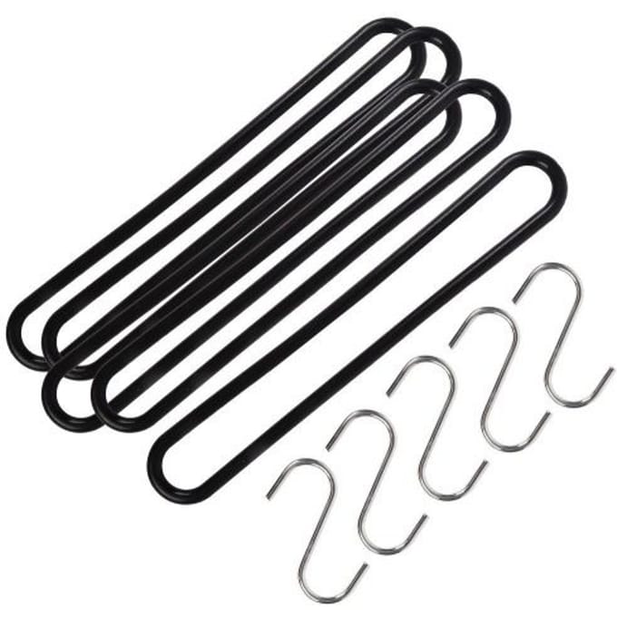 Talen Tools SR25 Spanrubbers 25 Cm Met S-Haak 5 Stuks