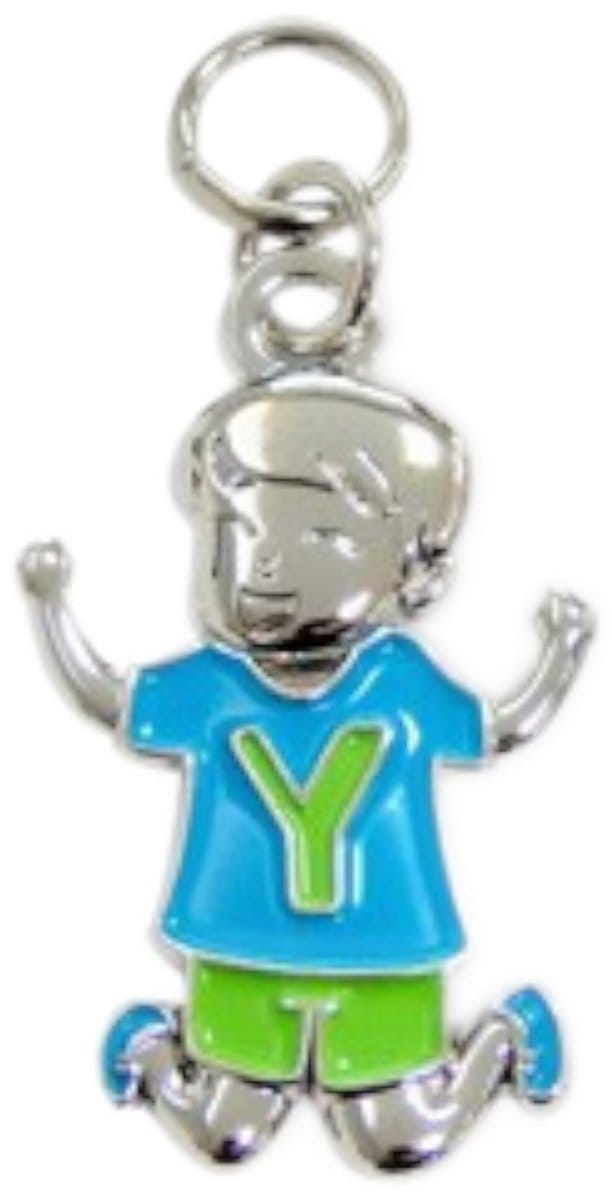Bedeltje - Y - Jongen - Charms for you