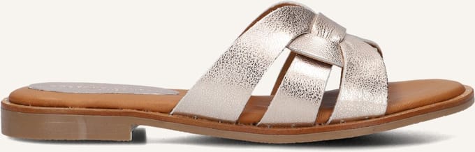 STEFANO LAURAN 790 Slippers - Dames - Goudkleurig - Maat 40