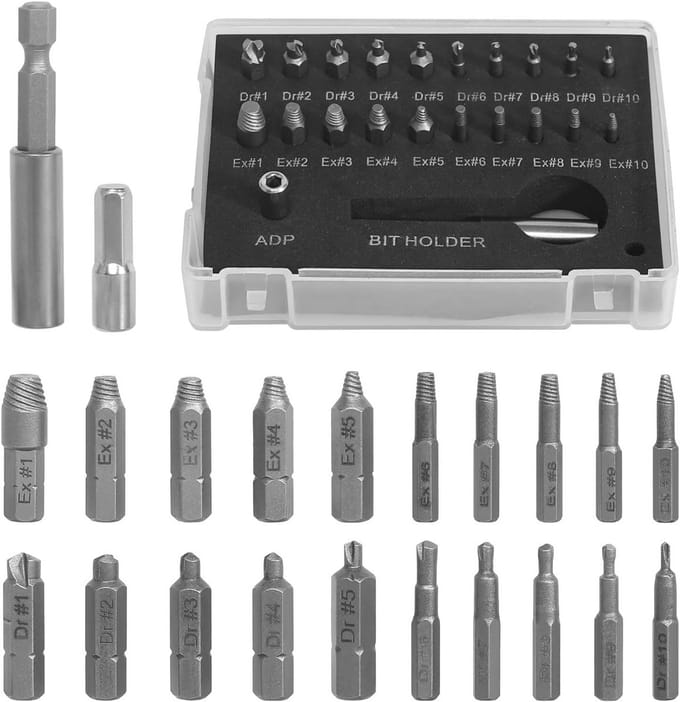 Solidchoice - Professionele Schroevendraaier Set met 22 Stukken