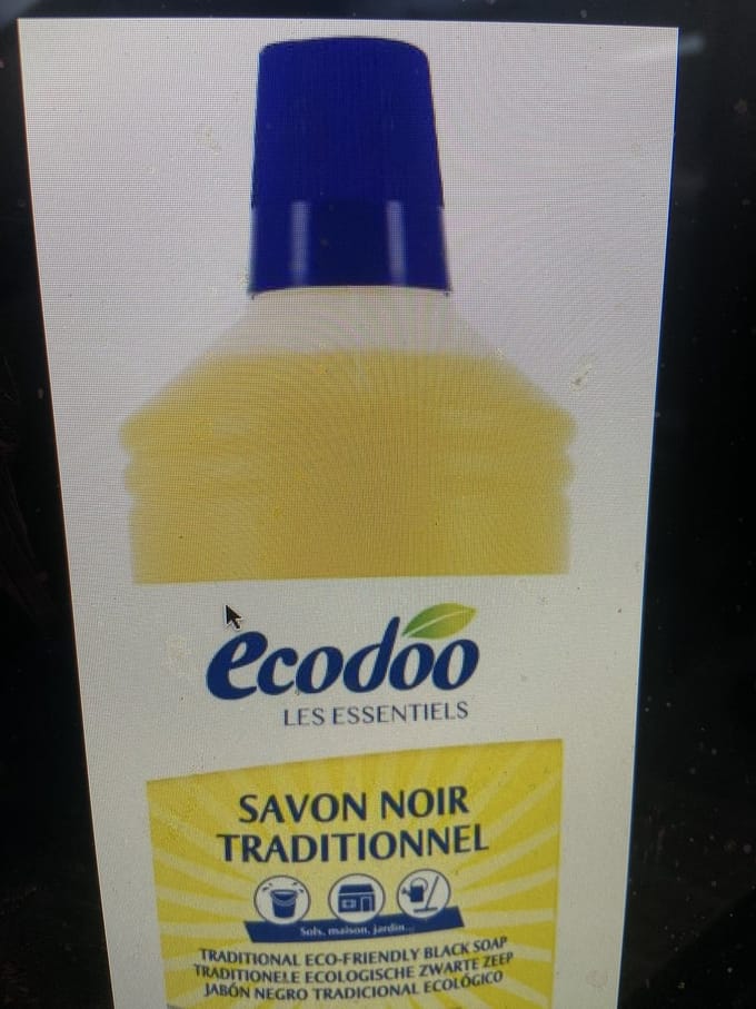 Ecodoo zwarte zeep liter 2 stuks