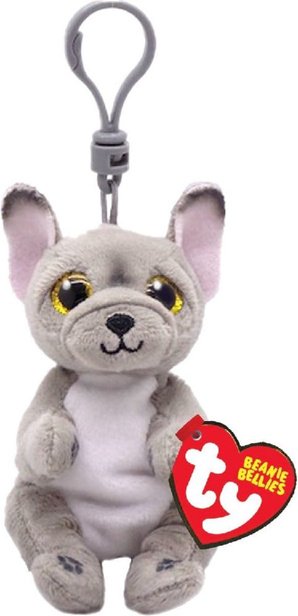Ty Beanie Bellies Clip Knuffel Hond Wilfred 10 Cm