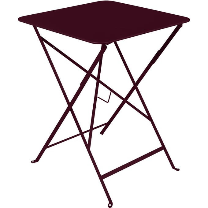 Fermob BISTRO klaptafel vierkant - B9 zwarte kers - 57 x 57 cm