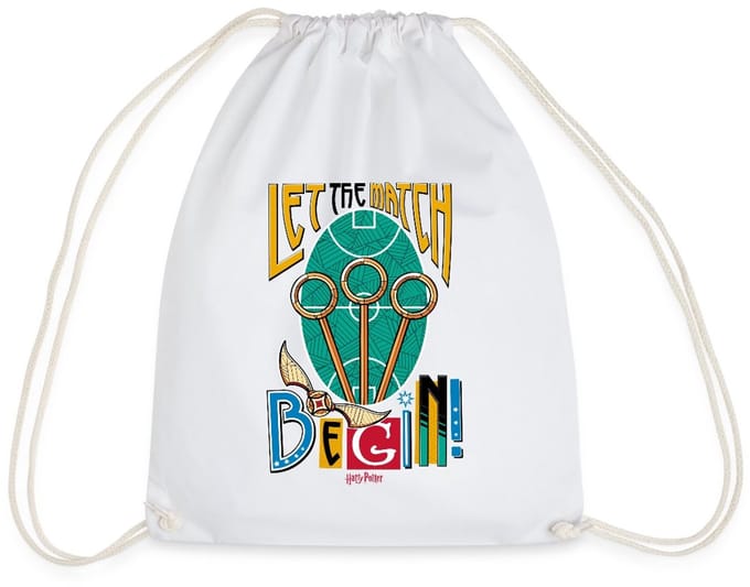 Harry Potter Let The Match Begin Quidditch Gymtas
