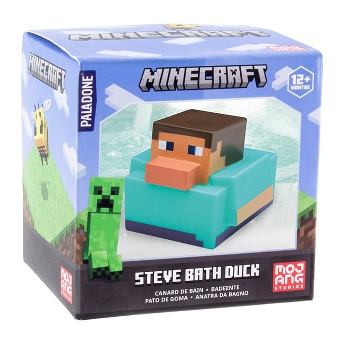 Minecraft Steve badeendje van Paladone