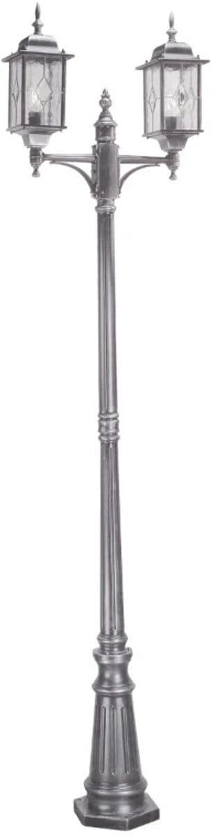Elstead Lighting LED Tuin Pilaar Wexford | 2X E27 Max 60W | IP44 (Outdoor) | Black/Silver