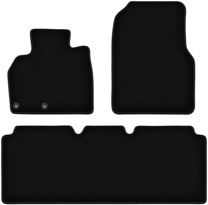 BASIC zwarte veloursmatten voor: Renault Espace IV minivan (2002-2014)