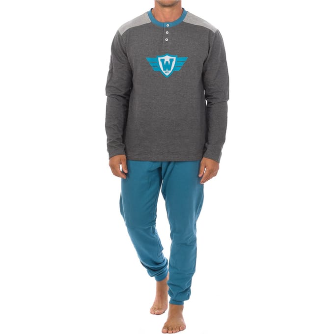 SHIELD KL130150 herenpyjama met lange mouwen
