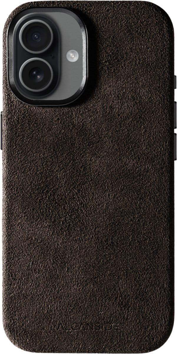 iPhone 17 - Alcantara Case - Chocolate Brown