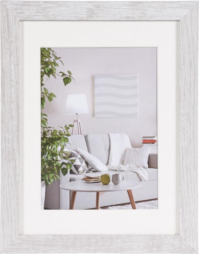 Fotolijst - Henzo - Modern - Fotomaat 18x24 cm - Wit