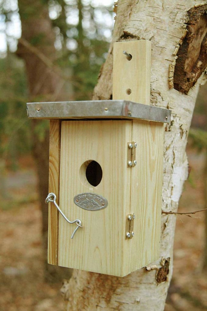 Esschert Design Winterkoning Vogelhuisje - 14 x 12 x 25 cm