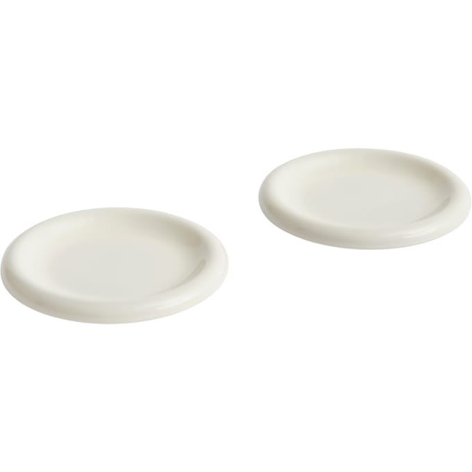 HAY Barro bordenset van 2 - HAYBarroOffWhite - Ø 18 cm