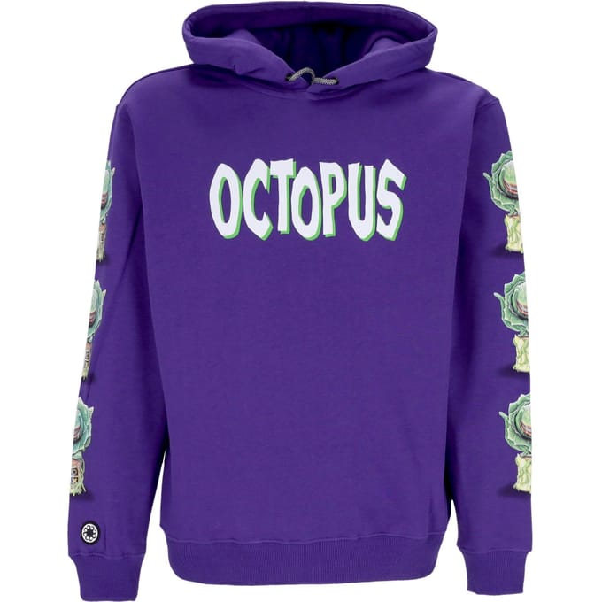 Feed Me Hoodie Paarse herenhoodie