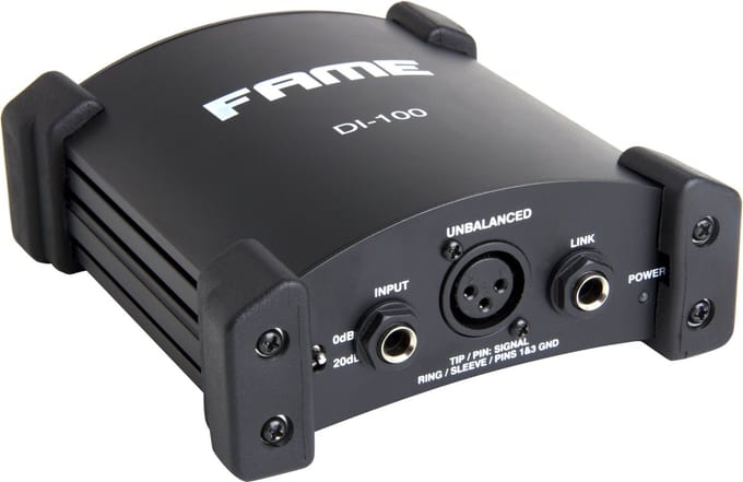 Fame Audio DI-100 actieve DI Box - Audio DI box