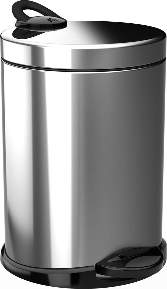 Meliconi Pedaalemmer - 5L - RVS - Zilver