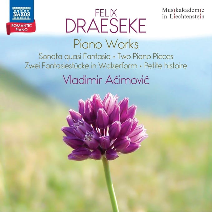 Vladimir Acimovic - Draeseke: Piano Works (CD)