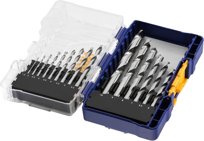 Irwin HSS Pro - Boor Set - 15-delig - Metaal - 1.5mm t/m 10mm