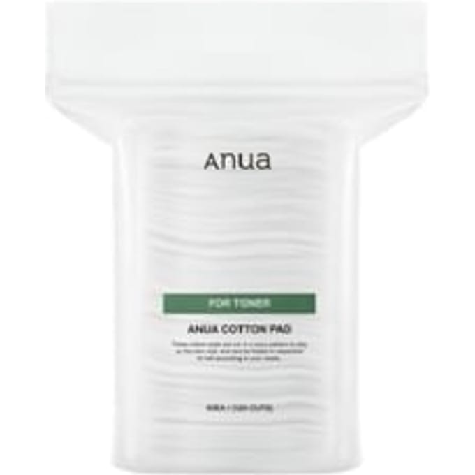 Anua Hydraterende Huidpak Katoenpads Zacht Pluisvrij 60 Bladjes white