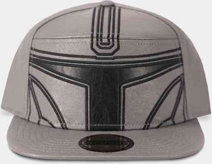 Disney Star Wars - The Mandalorian Boba Fett Snapback Pet - Grijs