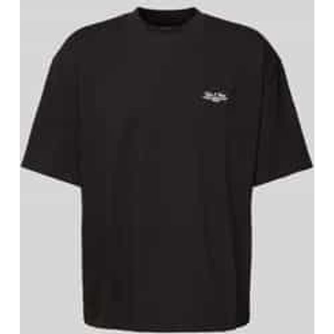 T-shirt met labelprint