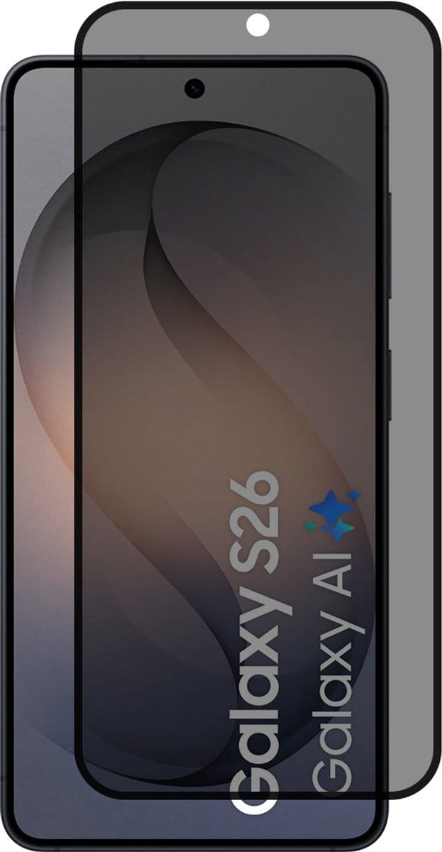 Samsung Galaxy S26 Privacy Screenprotector gehard glas tempered glass