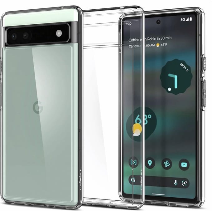 Spigen Ultra Hybrid Google Pixel 6a Hoesje Transparant