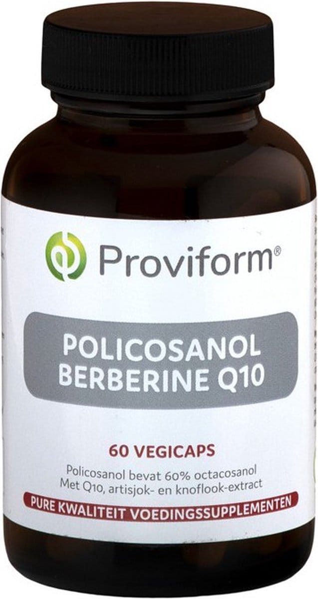 Proviform Policosanol berberine Q10 60 Vegetarische capsules
