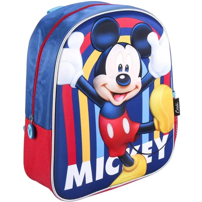 Schoolrugzak Mickey Mouse Donkerblauw (25 x 31 x 10 cm)
