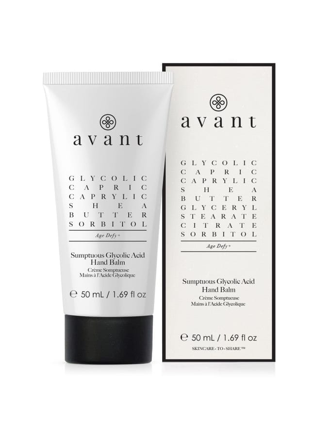 Avant Age Defy+ Sumptuous Glycolic Acid Hand Balm Balsem
