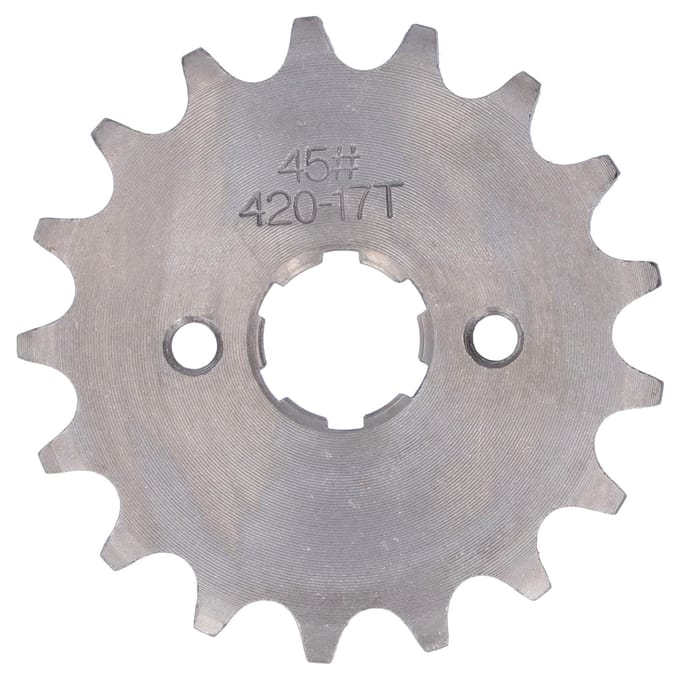 Pignon de Compteur Avant 420 17D 0.8in pour Pit Bikes Chinois 110cc 125cc 150cc VTT gray