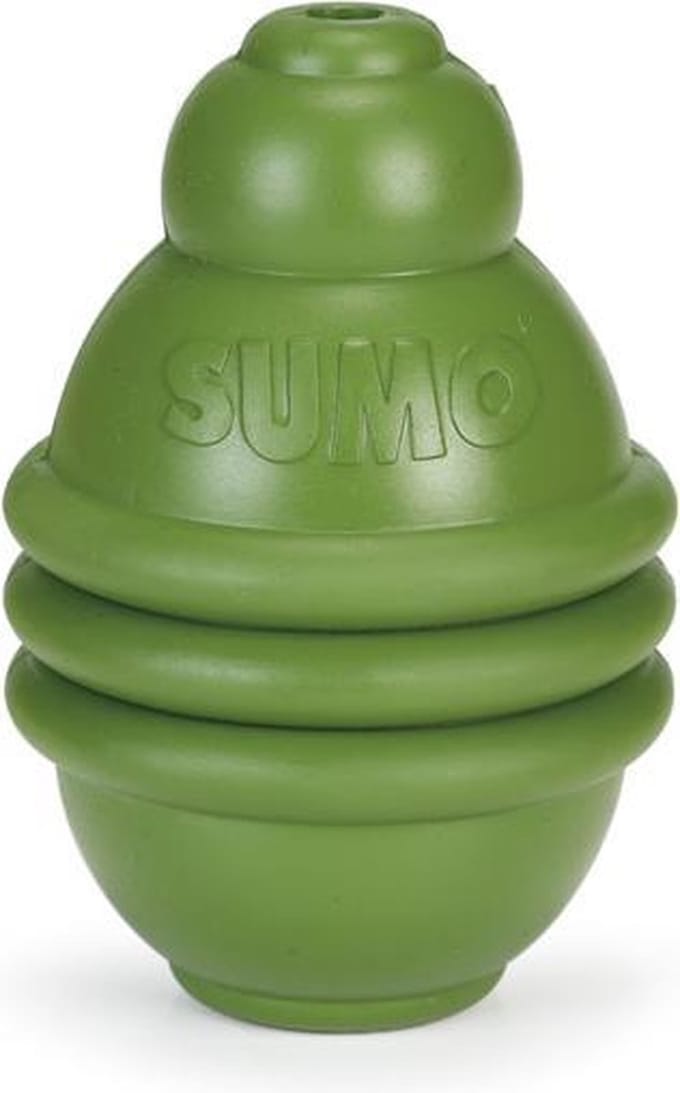 Beeztees Sumo Play - Hondenspeelgoed - Rubber - Groen - L