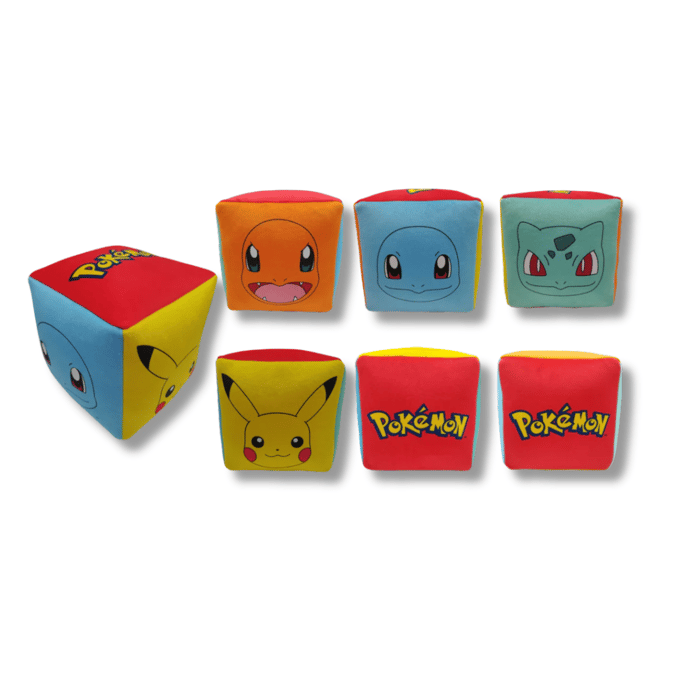 Pokemon - kussen gevormd 25 X 25 X 25 Cm