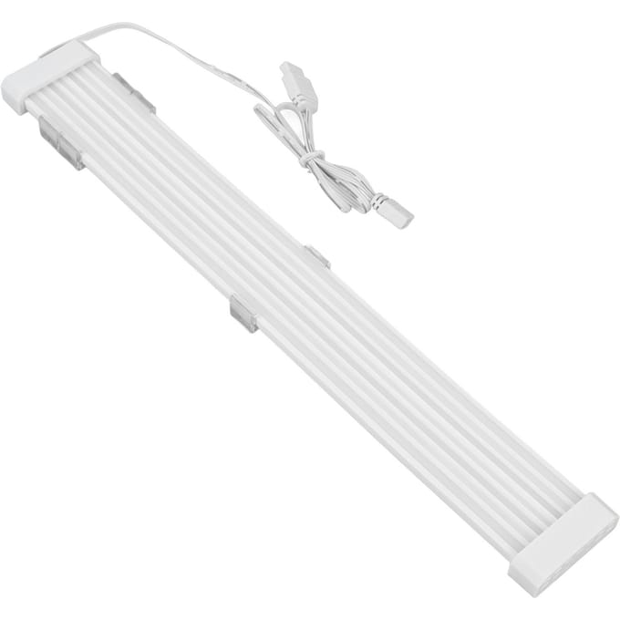 Câble d'alimentation PC ARGB 5V 3 broches RGB synchronisé Câble PSU avec bandes LED pour 24 broches white