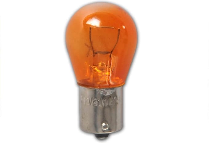 ProPlus Autolamp knipperlicht - 12V - 21W - oranje - BAU15s