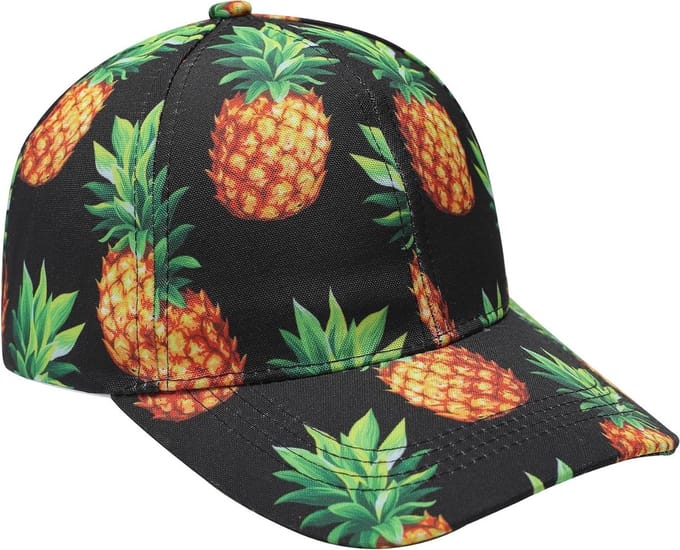 Dames Mode Baseball Cap met Bloemenprint, Verstelbare Strapback Zonnehoed voor Buitenactiviteiten