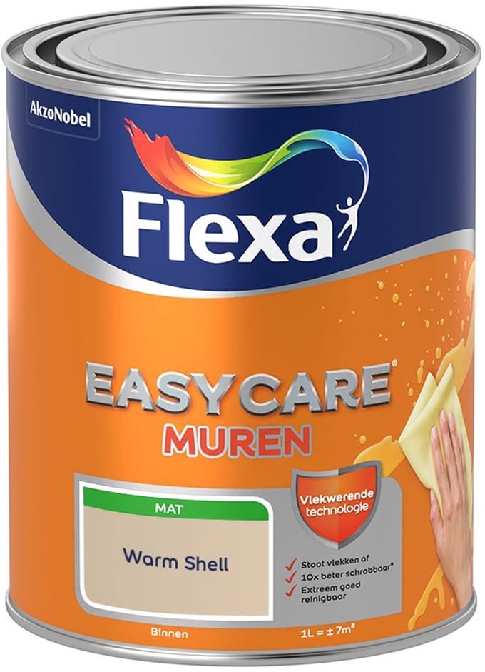 Flexa - Easycare Muren - Warm Shell - Mengverf - 1 L