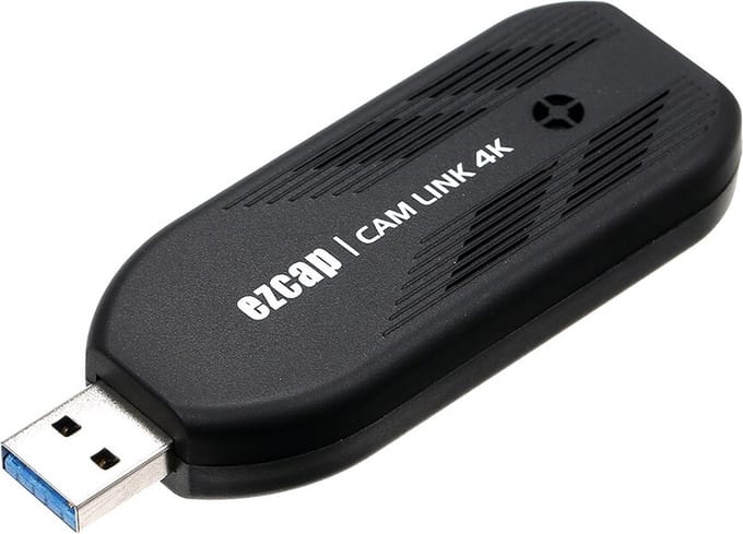 Ezcap CAM LINK 4K USB Video Capture Card Mini USB3.0 DLSR Camera Video DV Live Broadcast HD Capture Card Wide Compatibility