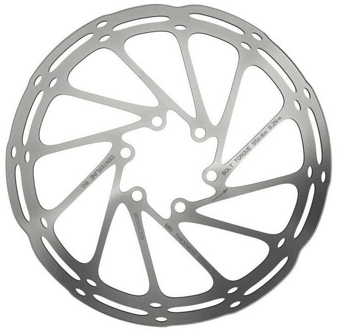 Sram Cl Remschijf Zilver 180 mm